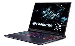 Laptop Acer Predator Helios Neo 18 PHN18-72-75PV, 18 inch 2560 x 1600, Intel Core ultra 7 255HX (20 C / 20 T, 1.8 GHz - 5.2 GHz, 36 MB cache, 45 W), 32 GB DDR5, 1 TB SSD, Nvidia GeForce RTX 5060, Windows 11 Home, Tastatura US, Negru