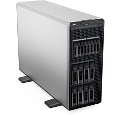 Server DELL PowerEdge T560, Tower, Intel Xeon Silver 4514Y (16 C / 32 T, 2.00 GHz - 3.40 GHz, 24 MB cache, 150 W), 64 GB DDR5 ECC, 1 x 960 GB SSD, Fara, 8 x LFF, DELL PERC H755, Fara, 2 x 1100 W