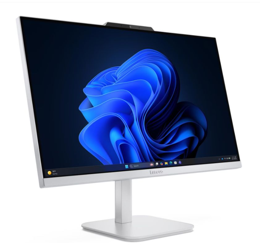 All-In-One Lenovo IdeaCentre AIO F0JS0021NY, 23.8 inch 1920 x 1080, AMD Ryzen 5 7430U (10 C / 12 T, 2.3 GHz - 4.3 GHz, 16 MB cache, 15 W), 8 GB LPDDR5, 512 GB SSD, AMD Radeon 610M 0 GB, Windows 11 Home, Cloud Grey