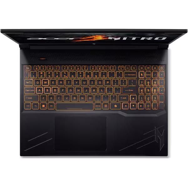 Laptop Acer Nitro V16 NH.U5CEX.007, 16 inch 1920 x 1200 pixeli, Intel Core 7 240H (10 C / 16 T, 2.5 GHz - 5.20 GHz, 24 MB Intel Smart Cache cache, 45 W), 16 GB DDR5, 512 GB SSD, nVidia GeForce RTX 5060, Fara sistem de operare, Tastatura English, Negru