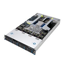 Server ASUS ESC4000A-E11, Rack 2U, fara procesor,  Intel socket 4677  max 280 W, fara memorie, 8 x LFF, Fara, 2 x 2200 W