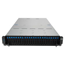 Server ASUS RS520A-E12-RS24U, Rack 2U, fara procesor,  AMD socket SP5  max 400 W, fara memorie, 24 x SFF, 2 x 1600 W