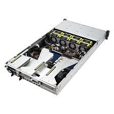 Server ASUS RS520A-E12-RS24U, Rack 2U, fara procesor,  AMD socket SP5  max 400 W, fara memorie, 24 x SFF, 2 x 1600 W
