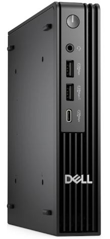 Desktop PC Dell Pro Micro Plus QBM1250 Mini PC, Intel Core Ultra 5 - 235 (14 C / 14 T, 2.9 GHz - 5 GHz, 24 MB cache, 65 W), 16 GB DDR5, 512 GB SSD, Fara unitate optica, Intel Graphics Partajata, 180 W, Windows 11 Pro