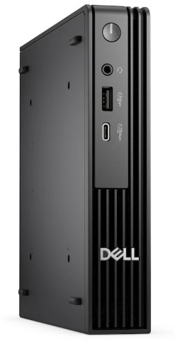 Desktop PC Dell Pro Micro QCM1255 Micro Form Factor, AMD Ryzen 3 Pro 8300GE (4 C / 8 T, 3.6 GHz - 4.9 GHz, Nespecificat cache, 35 W), 8 GB DDR5, 512 GB SSD, Fara unitate optica, AMD Radeon Graphics Partajata, 65 W, Ubuntu