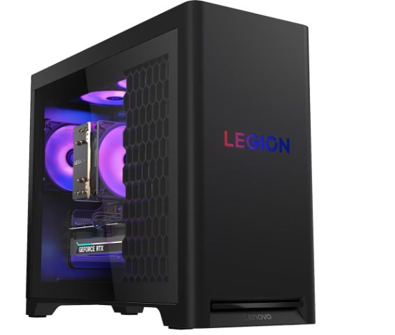 Desktop PC Lenovo Legion T5 30IAS10 Tower, Intel Core ultra 5 225 (10 C / 10 T, 2.7 GHz - 4.9 GHz, 20 MB cache, 65 W), 32 GB DDR5, 1 TB SSD, Fara unitate optica, NVIDIA GeForce RTX 5060 8 GB, 500 W, Windows 11