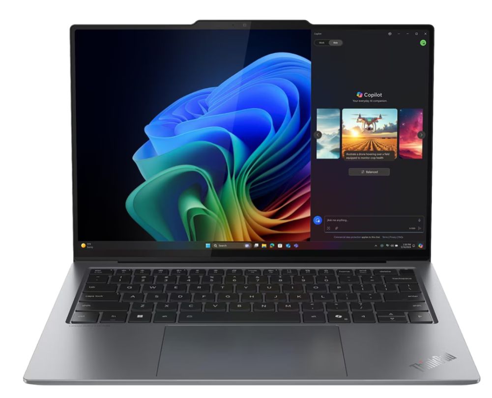 Laptop Lenovo ThinkPad X9-15 Gen 1 Aura Edition 21Q6006XRI, 15.3 inch 2880 x 1800 Touchscreen, Intel Core ultra 7 258V (8 C / 8 T, 2.2 GHz - 4.8 GHz, 12 MB cache, 37 W), 32 GB LPDDR5X, 1 TB SSD, Intel Arc Graphics, Windows 11 Pro, Tastatura US, Gri