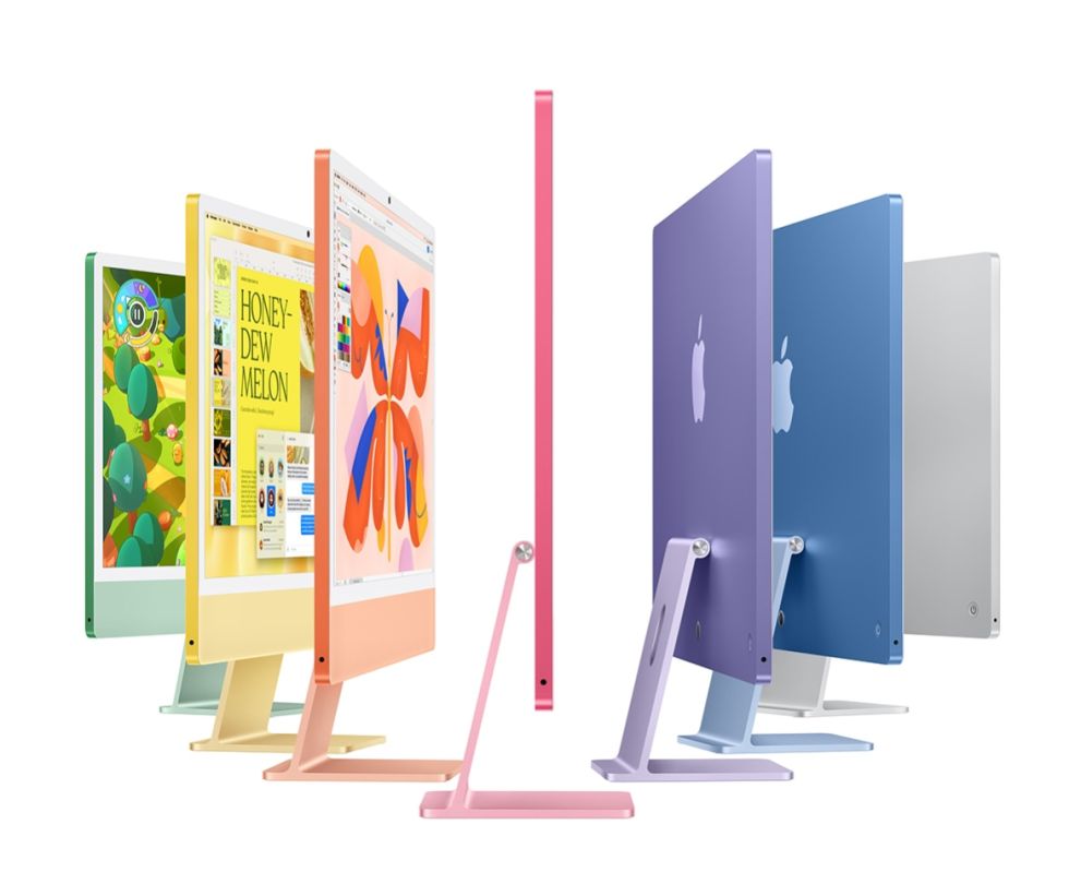 All-In-One Apple iMAC Z1ES000XE, 24 inch 4480 x 2580, Apple M4 (10 C / 10 T, 3.0 GHz - 4.4 GHz, 12 MB cache, 28 W), 16 GB LPDDR5x, 1 TB SSD, Apple M4 10-core 0 GB, macOS Sequoia, Pink