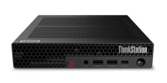 Desktop PC Lenovo ThinkStation P3 Tiny Gen 2 Tiny (1L), Intel Core ultra 5 235 (14 C / 14 T, 2.9 GHz - 5 GHz, 24 MB cache, 65 W), 16 GB DDR5, 512 GB SSD, Fara unitate optica, Intel Graphics Partajata, 230 W, Windows 11 Pro