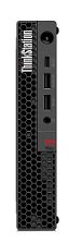 Desktop PC Lenovo ThinkStation P3 Tiny Gen 2 Tiny (1L), Intel Core Ultra 7 265 (20 C / 20 T, 2.40 GHz - 5.3 GHz, 30 MB cache, 182 W), 32 GB DDR5, 512 GB SSD, Fara unitate optica, Nvidia RTX A400 4 GB, Adaptor extern 230 W, Windows 11 Pro