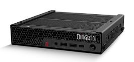Desktop PC Lenovo ThinkStation P3 Tiny Gen 2 Tiny (1L), Intel Core Ultra 7 265 (20 C / 20 T, 2.40 GHz - 5.3 GHz, 30 MB cache, 182 W), 32 GB DDR5, 512 GB SSD, Fara unitate optica, Nvidia RTX A400 4 GB, Adaptor extern 230 W, Windows 11 Pro