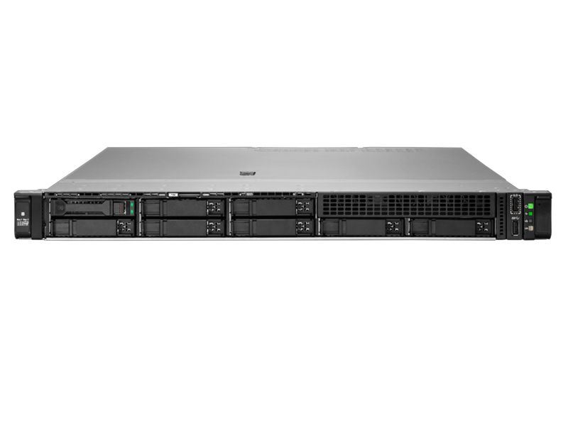 Server HPE ProLiant DL320 Gen12, Rack 1U, Intel Xeon 6515P (16 C / 32 T, 2.30 GHz - 3.80 GHz, 72 MB cache, 150 W), 64 GB DDR5 ECC, 8 x SFF, HPE MR408i-o Gen11, 2 x 1000 W