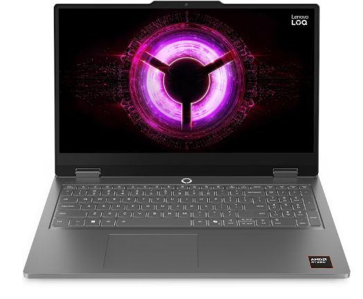 Laptop Lenovo LOQ Essential 15ARP11 83VA002EPB, 15.6 inch 1920 x 1080, AMD 150 (6 C / 12 T, N/A - N/A, N/A cache, 45 W), 16 GB DDR5, 512 GB SSD, Nvidia GeForce RTX 5050, Windows 11, Tastatura English INT, Luna Grey