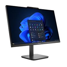 All-In-One Lenovo V100 13BE000FPB, 23.8 inch 1920 x 1080 pixeli, Intel N100 (4 C / 4 T, 0.8 GHz - 3.4 GHz, 6 MB cache, 6 W), 16 GB DDR5, 512 GB SSD, Intel Intel UHD Graphics 0 GB, Free DOS, Negru