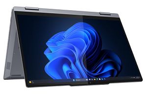 Laptop Lenovo ThinkBook 14 2in1 G6 IPL 21R30022GE, 14.0 inch 1920 x 1200 Touchscreen, Intel Core Ultra 7 355 (12 C / 14 T, 1.4 GHz - 4.8 GHz, 18 MB Intel Smart Cache cache, 28 W), 32 GB LPDDR5X, 512 GB SSD, Intel Intel Arc Graphics, Windows 11 Pro, Tastatura English, Luna Grey