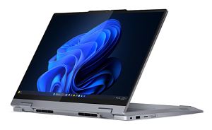 Laptop Lenovo ThinkBook 14 2in1 G6 IPL 21R30022GE, 14.0 inch 1920 x 1200 Touchscreen, Intel Core Ultra 7 355 (12 C / 14 T, 1.4 GHz - 4.8 GHz, 18 MB Intel Smart Cache cache, 28 W), 32 GB LPDDR5X, 512 GB SSD, Intel Intel Arc Graphics, Windows 11 Pro, Tastatura English, Luna Grey