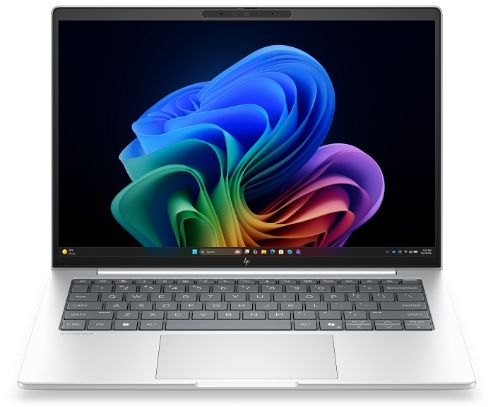 Laptop HP EliteBook 8 G2i DS5R0EA, 14.0 inch 1920 x 1200, Intel Core ultra 7 355 (8 C / N/A T, 3.5 GHz - 4.7 GHz, 12 MB Intel Smart Cache cache, N/A), 32 GB LPDDR5x, 1 TB SSD, Intel Intel Graphics, Windows 11 Pro, Tastatura US, Glacier Silver