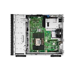 Server HPE ProLiant ML110 Gen11, Tower, Intel Xeon Silver 4510 (12 C / 24 T, 2.40 GHz - 4.10 GHz, 30 MB cache, 150 W), 64 GB DDR5 ECC, 2 x 480 GB SSD, 8 x SFF, HPE MR408i-o Gen11, 2 x 1000 W