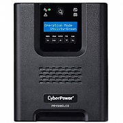 UPS Cyber Power PR1500ELCD, 1500 VA, 1350 W, cu management, line-interactive, 8x C13, 1x USB, 11 – 20 min., LCD, Tower, Negru