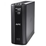 UPS APC BR1500GI, 1500 VA, 865 W, cu management, line-interactive, 10x C13, 24V 9Ah Baterie cu plăci de plumb şi acid, LCD, Tower, Negru