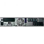 UPS APC SMX1500RMI2U, 1500 VA, 1200 W, cu management, line-interactive, 8x C13, 1x C14, 1x USB, Baterie cu plăci de plumb şi acid, LCD, Rack 2U, Negru