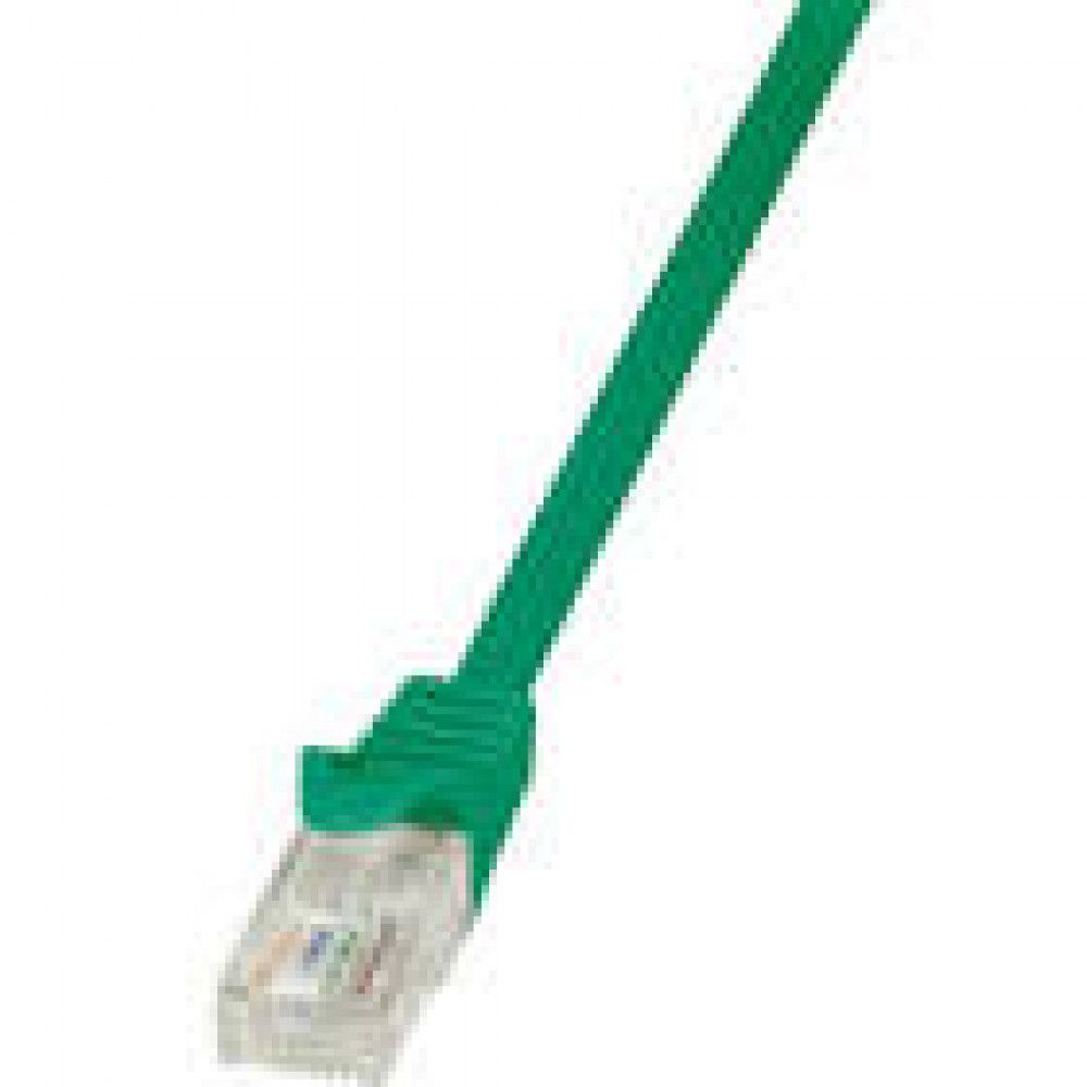 Cablu retea Logilink  RJ45 Cat 5e, 25 cm, verde, AWG26