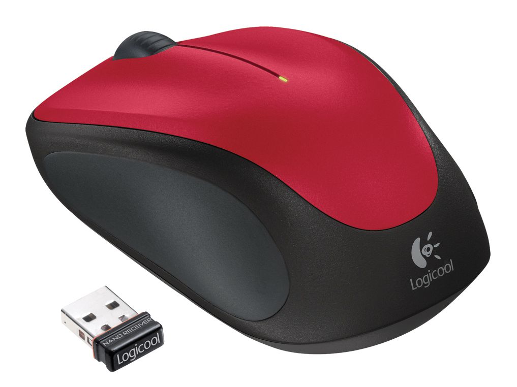 LOGITECH M235 Wireless Mouse - RED