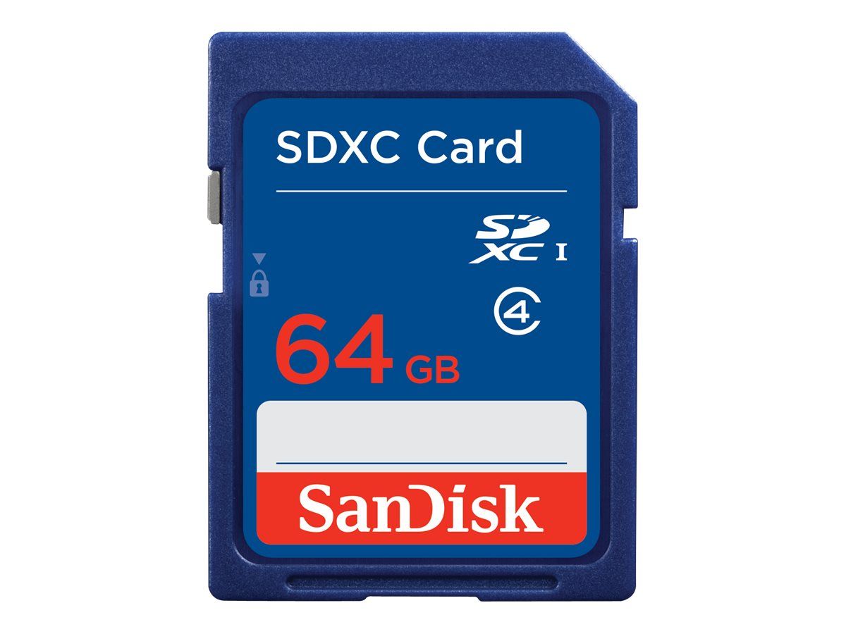 Sandisk 64GB SDXC memory card Class 4