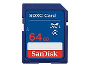 Sandisk 64GB SDXC memory card Class 4