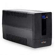 UPS nJoy PWUP-LI100H1-AZ01B, 1000 VA, 600 W, cu management, line-interactive, 4x Schuko, 5.5 minute (50% sarcina), Negru