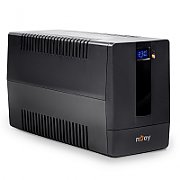 UPS nJoy PWUP-LI100H1-AZ01B, 1000 VA, 600 W, cu management, line-interactive, 4x Schuko, 5.5 minute (50% sarcina), Negru