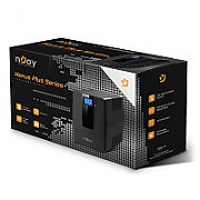 UPS nJoy PWUP-LI060H1-AZ01B, 600 VA, 360 W, cu management, line-interactive, 2x Schuko, 7 minute (50% sarcina), Negru