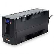 UPS nJoy PWUP-LI060H1-AZ01B, 600 VA, 360 W, cu management, line-interactive, 2x Schuko, 7 minute (50% sarcina), Negru