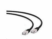 GEMBIRD PP6A-LSZHCU-BK-0.25M patchcord RJ45 cat. 6A SFTP LSZH 0.25m black