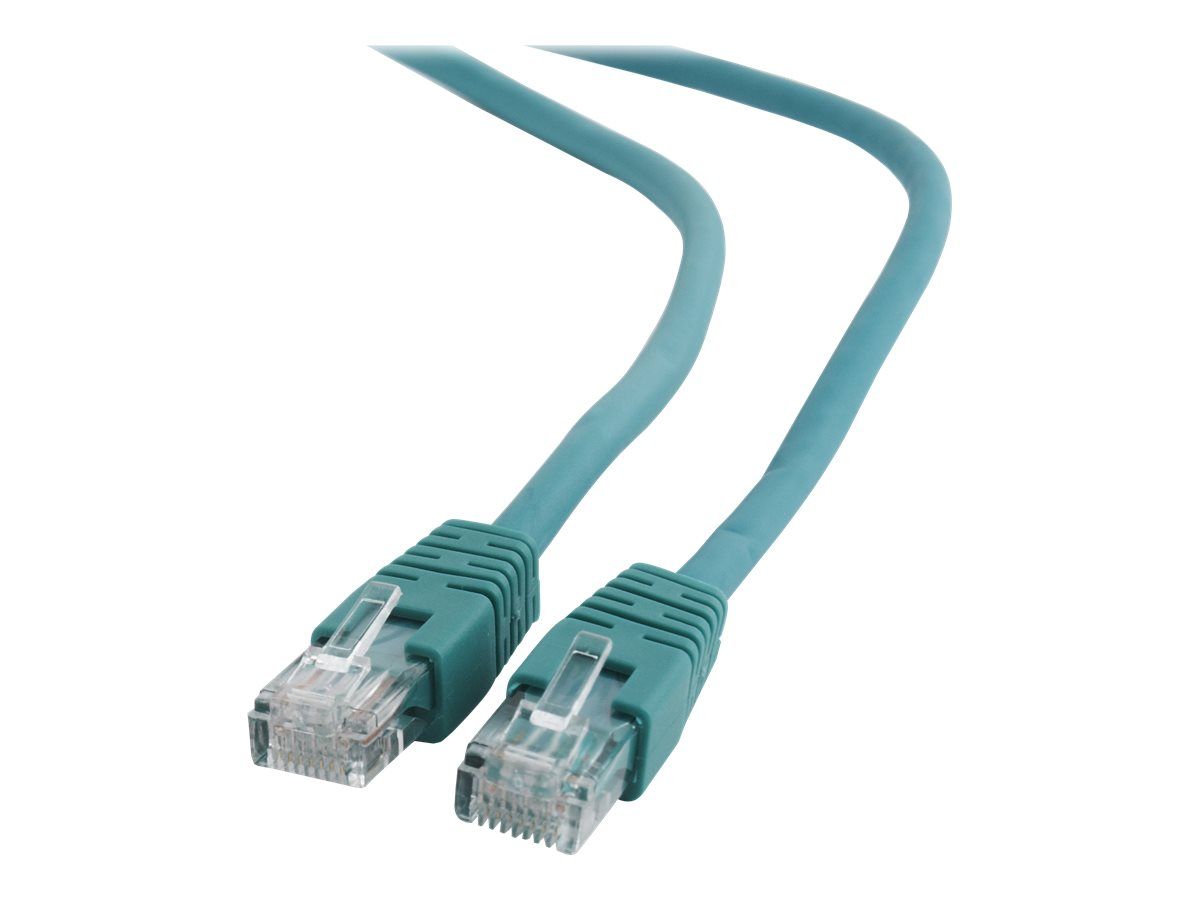 PATCH CORD UTP GEMBIRD Cat6, cupru-aluminiu, 0.25 m, verde, AWG26,  PP6U-0.25M/G  (include TV 0.06 lei)