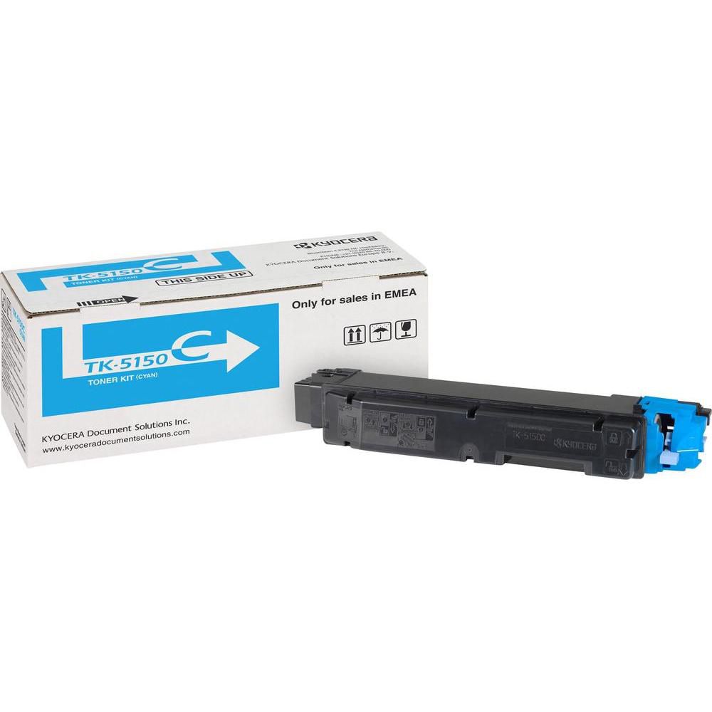Cartus toner Kyocera 1T02NSCNL0 ,Albastru ,10 000 pagini ,Original (TK-5150c)