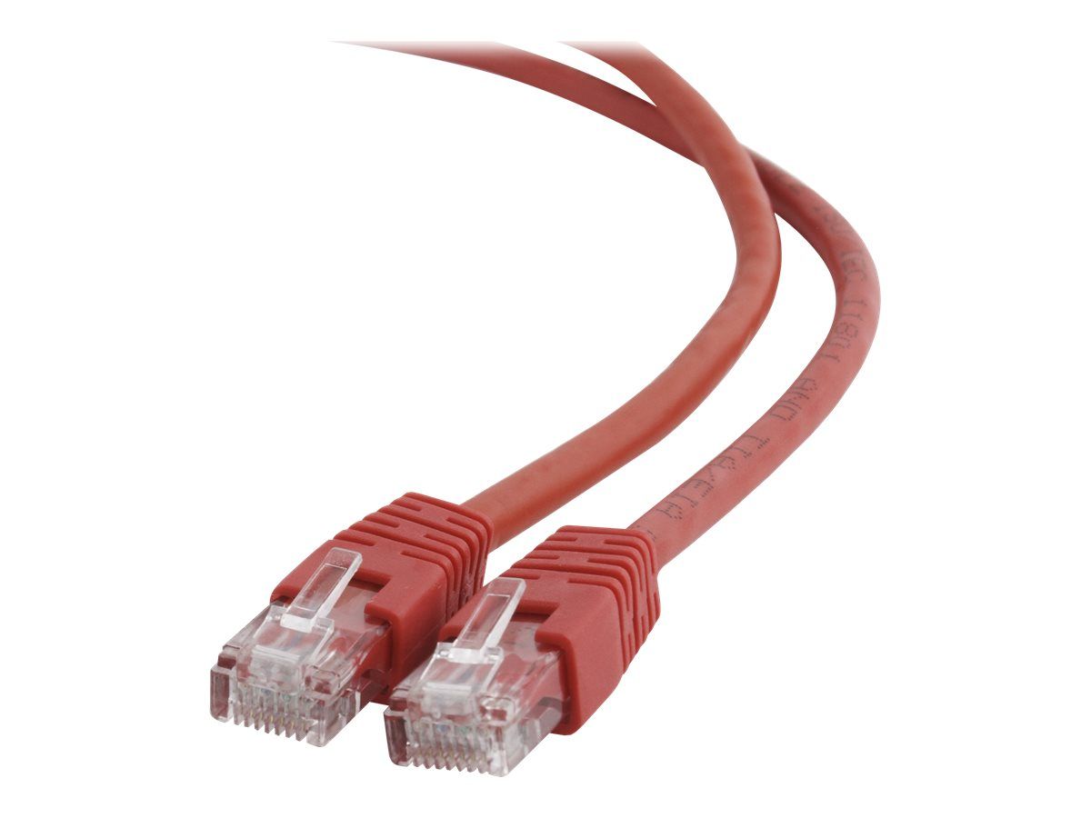 GEMBIRD PP6U-3M/R Gembird UTP Cat6 Patch cord 3 m red
