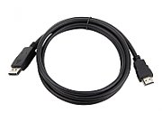 CABLU video GEMBIRD, adaptor DisplayPort (T) la HDMI (T), 5m, negru,  CC-DP-HDMI-5M  (include TV 0.75 lei)