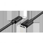 UNITEK Y-C475BK USB cable 1 m USB 3.2 Gen 1 (3.1 Gen 1) USB C Micro-USB B Black