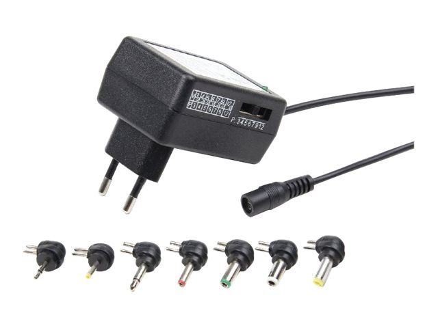 ALIMENTATOR retea 220V GEMBIRD, 7 conectori circulari, 12 W,  EG-MC-009  (include TV 0.15 lei)