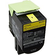 Cartus toner Lexmark 80C2XYE ,Galben ,4000 pagini ,Original (80C2XYE)
