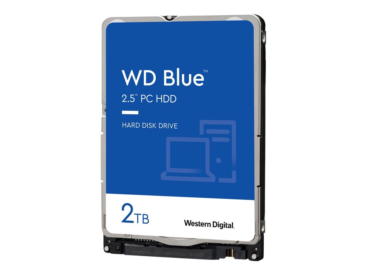 HDD laptop Western Digital Blue 2 TB 2.5 inch SATA 3 5400 RPM 128 MB
