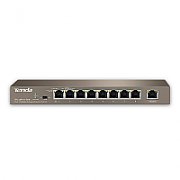 Switch Tenda TEF1109P-8-63W, 9 porturi 10 / 100 Mbps