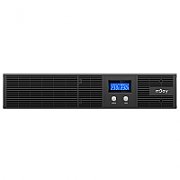 UPS nJoy PWUP-LI300AG-CG01B, 3000 VA, 1800 W, cu management, line-interactive, AVR, 8x C13, 7.5 minute (50% sarcina), LCD, Rack 2U, Negru