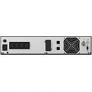 UPS nJoy PWUP-LI220AG-CG01B, 2200 VA, 1320 W, cu management, line-interactive, 4x C13, 7.5 minute (50% sarcina), Rack 2U, Negru