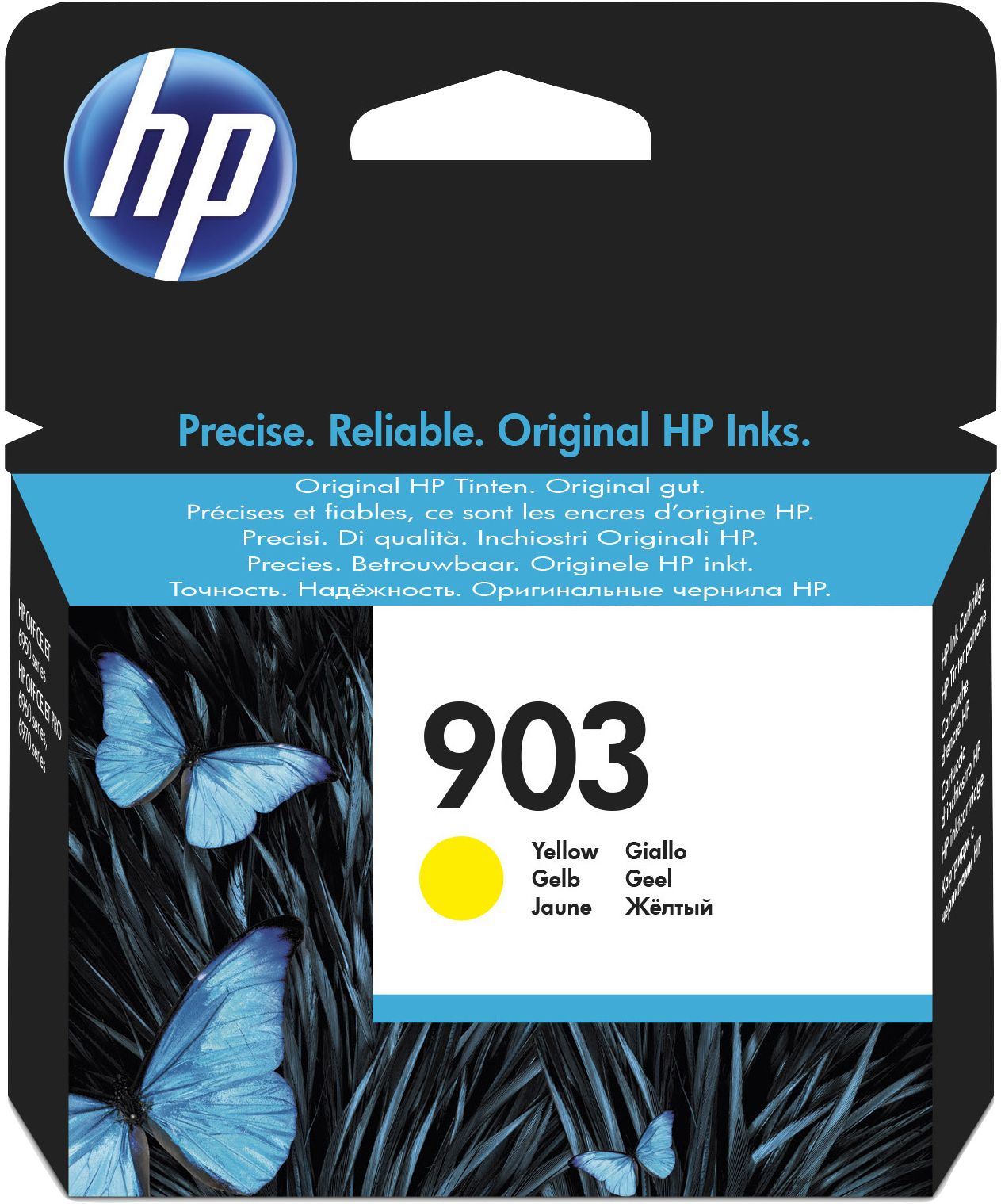 Cartus cerneala HP T6L95AE ,Galben ,315 pagini ,Original (903Y)