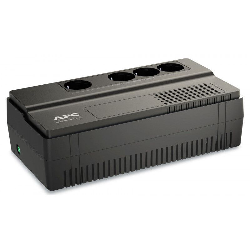 UPS APC BV650I-GR, 650 VA, 375 W, fara management, line-interactive, 4x Schuko, 12V 7Ah Brick, Negru