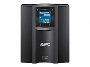 UPS APC SMC1000IC, 1000 VA, 600 W, line-interactive, 8x C13, 1x C14, 1x RJ45, 1x USB, 24V 9Ah Baterie cu plăci de plumb şi acid, LCD, Tower, Negru