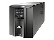 UPS APC SMT1000IC, 1000 VA, 700 W, cu management, line-interactive, 8x C13, 1x C14, 1x USB, Baterie cu plăci de plumb şi acid, LCD, Tower, Negru