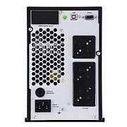 UPS nJoy PWUP-OL100AP-AZ01B, 1000 VA, 800 W, cu management, on-line, 3x Schuko, 9 minute (50% sarcina), Negru